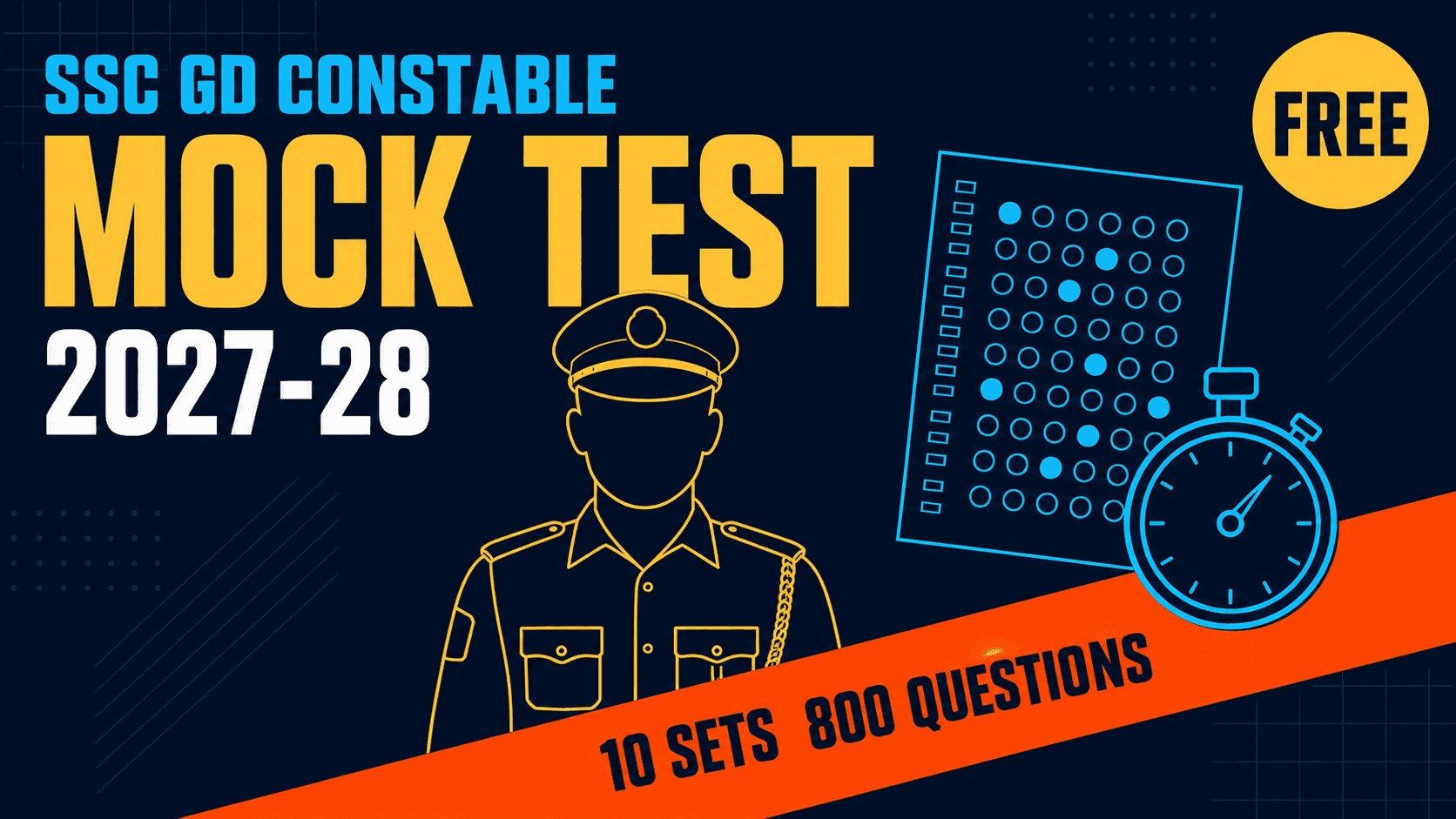 SSC GD Constable Mock Test Series 2027-28