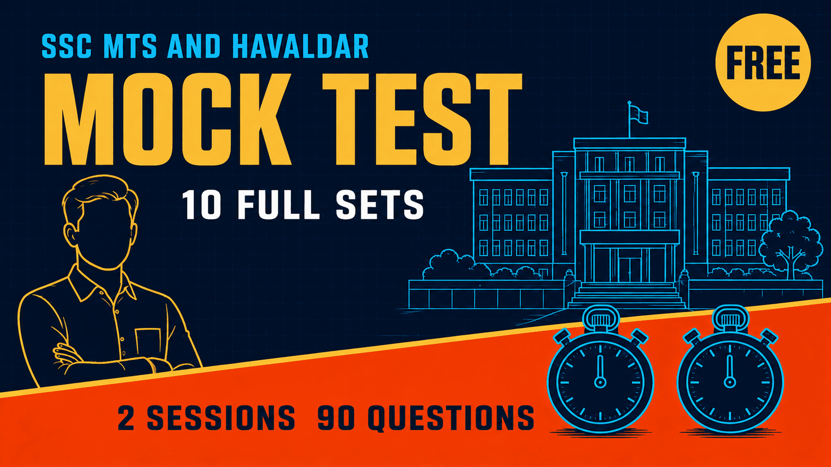 SSC MTS and Havaldar Mock Test Series 2026