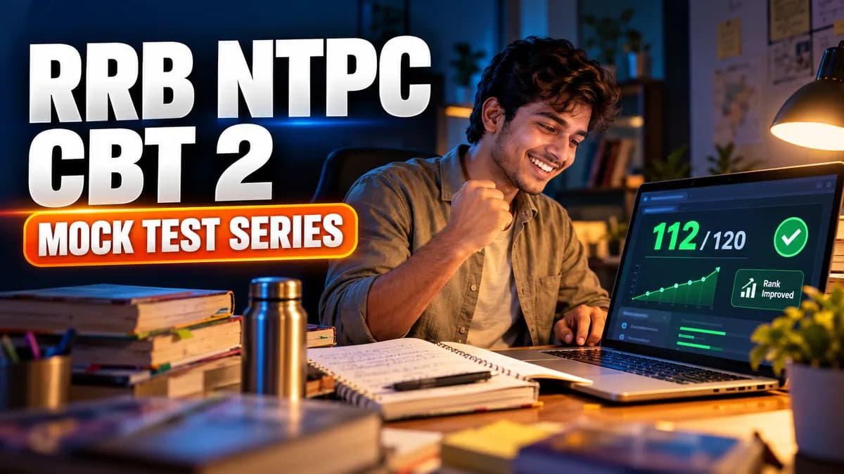 RRB NTPC CBT 2 Mock Test Series 2026
