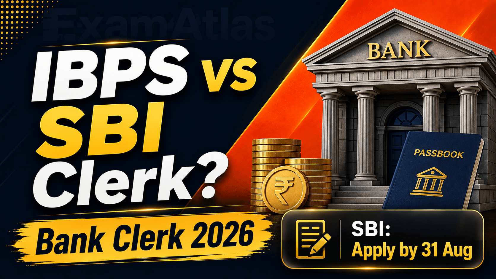IBPS Clerk vs SBI Clerk 2026: Which Bank Clerk Job Should You Pick?