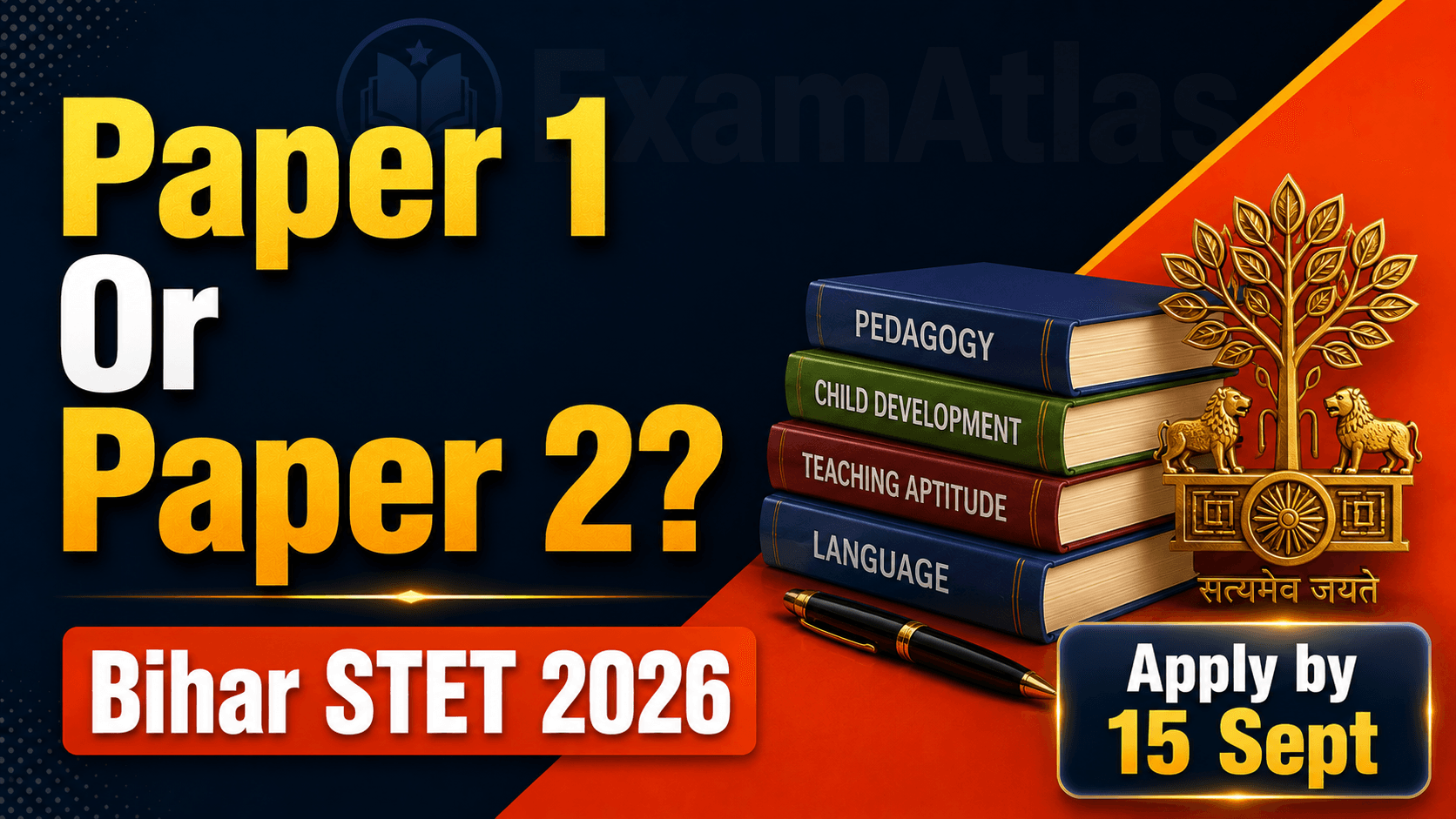 Bihar STET 2026 Paper 1 vs Paper 2 comparison with qualifying marks and TRE 4.0 post counts
