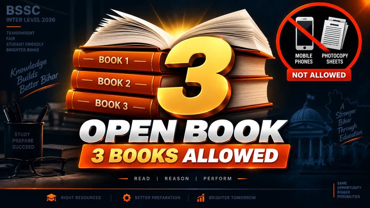 BSSC Inter Level Open Book Exam: Rules, Allowed Books and Strategy