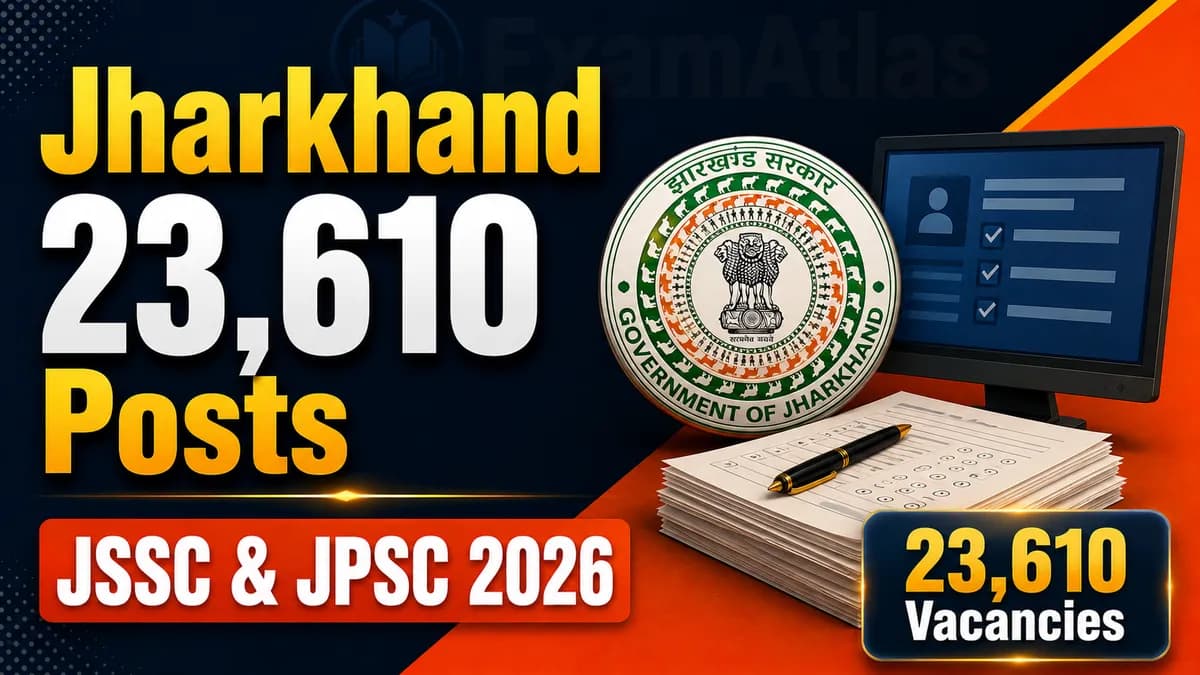 Jharkhand 23,610 JSSC and JPSC vacancies 2026 with exam system reform and CBT shift
